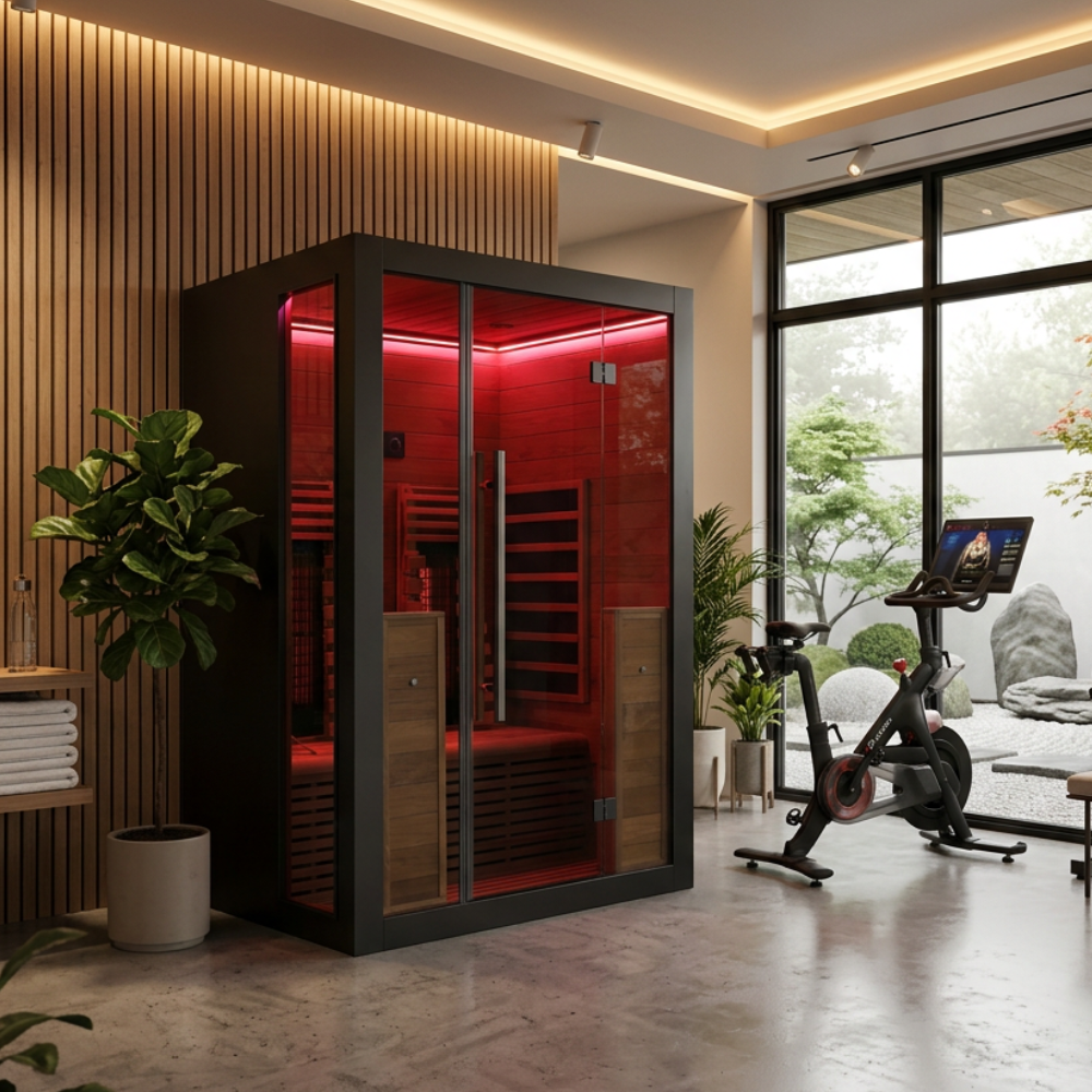 Hekla Infrared 130 Indoor Sauna For Sale | Chevron Pools and Spas