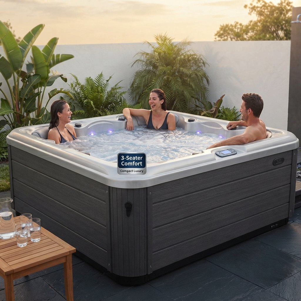 3 Seater Hot Tubs