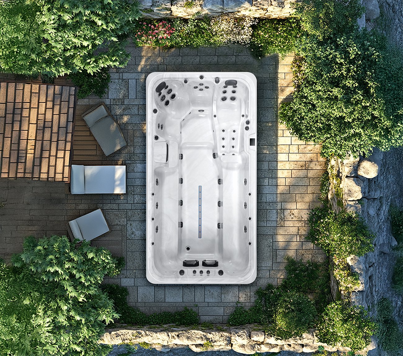 Titan Swim Spa For Sale | Chevron Pools and Spas