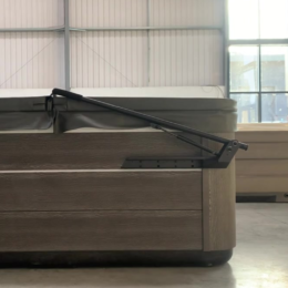 Diamond Gas Strut Assisted Spa Cover Lifter For Sale | Chevron Pools and Spas