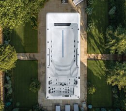 Zelus Pro Swim Spa For Sale | Chevron Pools and Spas